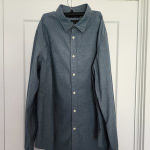 Men's Banana Republic Camden Fit Custom 078 Wash Shirt Button Down Long Sleeve S